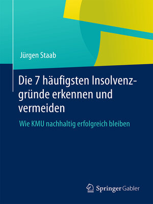 cover image of Die 7 häufigsten Insolvenzgründe erkennen und vermeiden